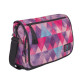 Женская сумка Grizzly MD-855-6 Ромбы фиолетовые - Женская сумка Grizzly MD-855-6 Ромбы фиолетовые