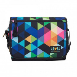 Женская сумка Grizzly MD-855-6 Геометрия разноцветная
