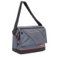  Универсальная сумка Grizzly MM-805-4 Серый - оранжевый -  Универсальная сумка Grizzly MM-805-4 Серый - оранжевый