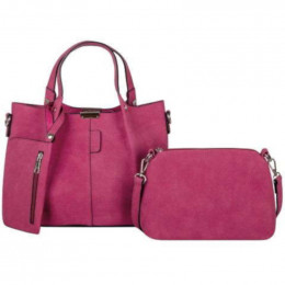 Женская сумка Across 17800-17808 Розовая