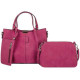 Женская сумка Across 17800-17808 Розовая - Женская сумка Across 17800-17808 Розовая